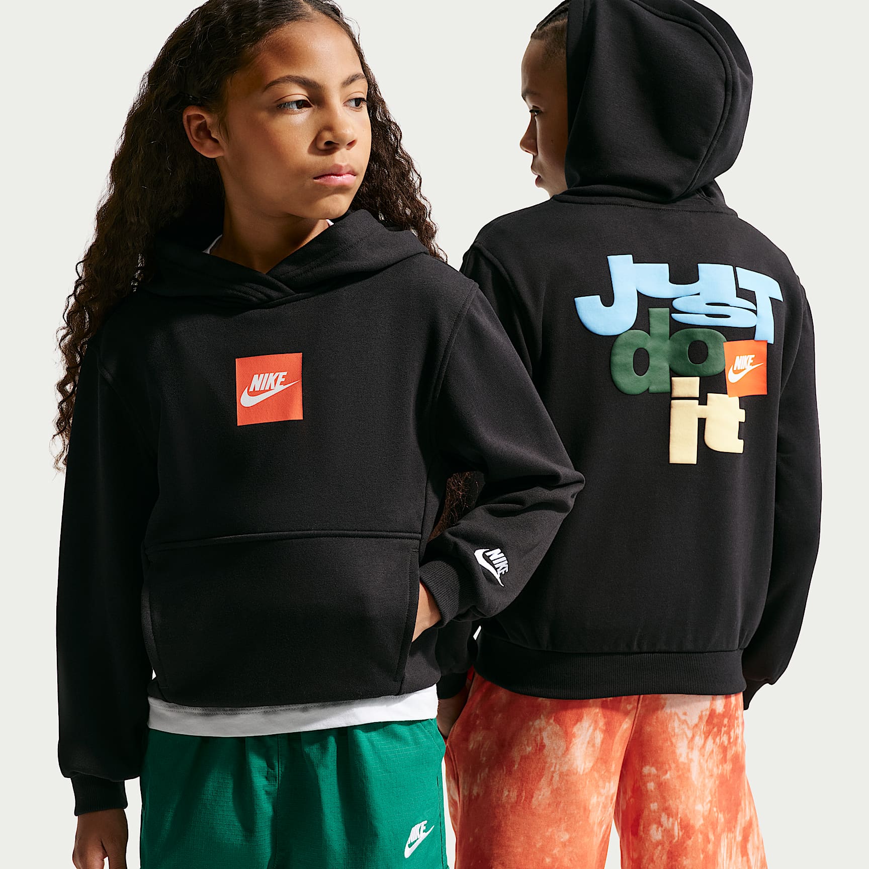 Nike Sportswear Club Big Kids' French Terry Hoodie. Nike.com